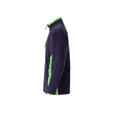 VL GERAS. Two-tone fleece jacket (220g/m²) in polyester (100)